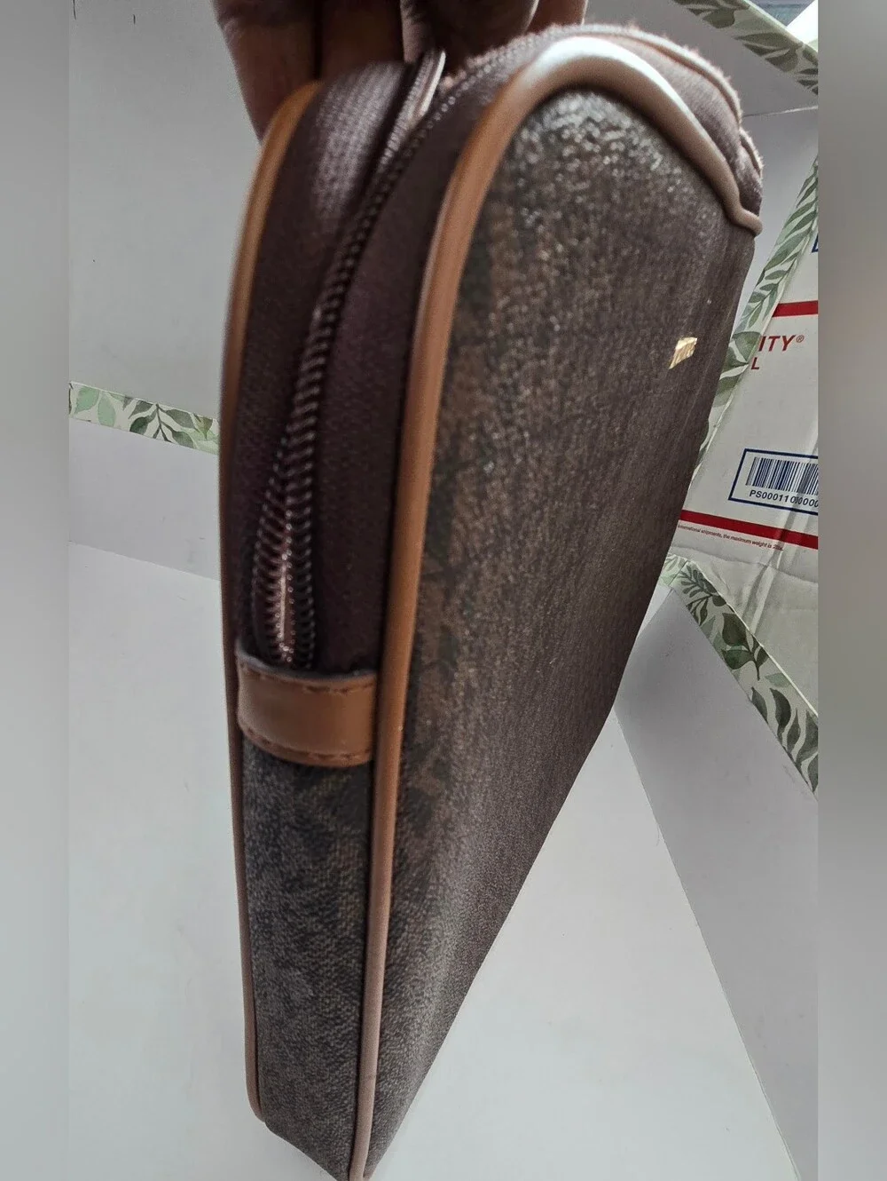 Michael Kors Brown Monogram Tote Bag